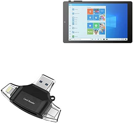Boxwave gadget Smart Compatível com Cenava W88 - AllReader SD Card Reader, MicroSD Card Reader SD