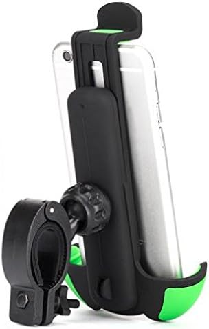 Premium Bicycle Mount Phone Portador do berço do berço do berço Rotativo Stand Stand Grip fort for Verizon Google Pixel 2 XL - Verizon Google Pixel XL - Verizon HTC 10 - Verizon HTC Desire 530