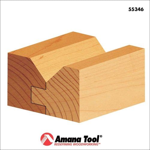 Ferramenta AMANA-Painel ajustável com ponta de carboneto V 1-11/64 dia x 1-1/8 x 1/2 haste de haste