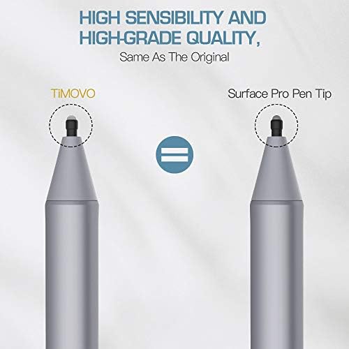Dicas de caneta Timovo para caneta de superfície, kit de substituição de caneta original Fit Surface Pro 2017 Pen