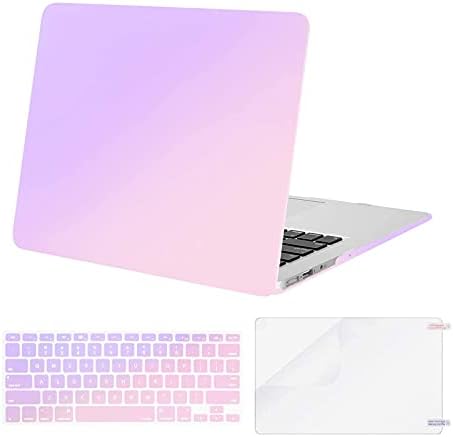 Mosis Compatível com MacBook Air de 13 polegadas Caixa, padrão de plástico Casa dura e capa do