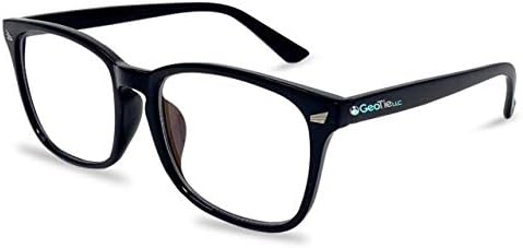 Black moderno - óculos digitais - Filtro de computador - Bloqueio de luz azul - estilo e confortável - perfeito