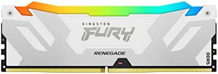 Kingston Fury Renegade White RGB 64GB 6000MT/S CL32 DDR5 DIMM | Sincronização infravermelha | Fury Ctrl