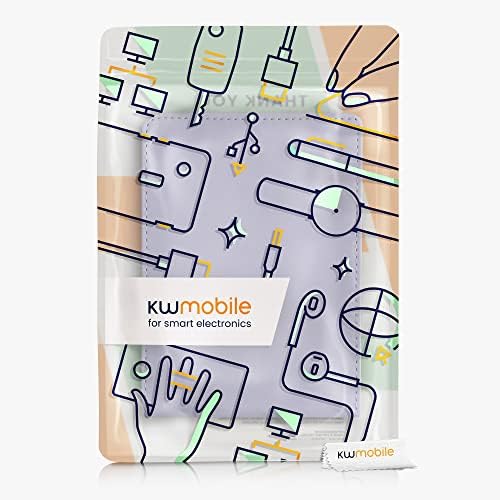 Kwmobile Cover Compatível com Kindle Paperwhite - Case com Strap + Stand - Lavender
