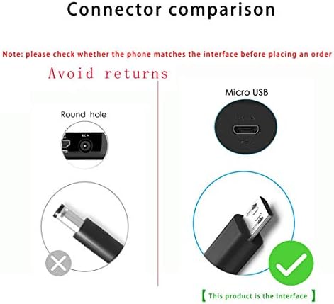 Mirco USB carregamento de cabo de carregamento compatível com a SteelSeries arctis 7, arctis 7p, arctis