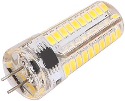 X-Dree 200V-240V Lâmpada de lâmpada LED EPISTAR 80SMD-5730 LED 5W G4 Branco quente (LAMPADA A LED 200 ν-240 ν epistar 80smd-5730 LED 5W G4 Bianco Caldo