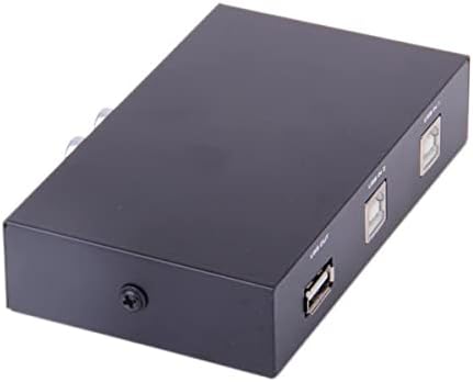 Switch Switch de compartilhamento USB, USB 2.0 Adaptador de comutador periférico 1 USB para, teclado, impressora