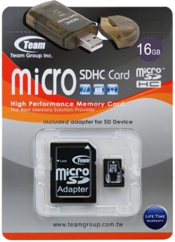 16 GB de velocidade turbo de velocidade 6 Card de memória microSDHC para LG AX-155 AX-265 AX300. O cartão de