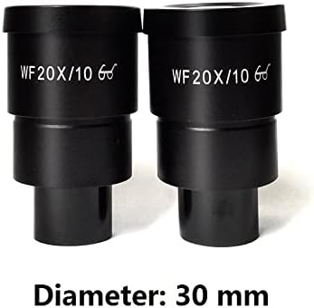 Acessórios para microscópio WF10X WF15X WF20X Microscópio WF25X, diâmetro de montagem 30 mm ou 30,5 mm de laboratório consumíveis