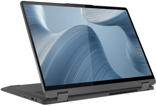Lenovo Flex 5 2-em 1 Laptop 2023, tela sensível ao toque de 16 2,5k, 12º Intel Core i7-1255U 10-core, gráficos