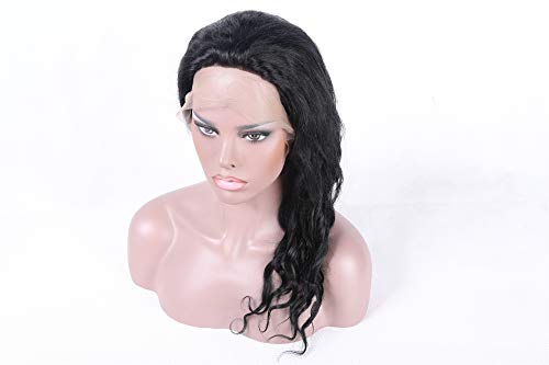 Real Human Human Lace Frontal Wigs Nice solto encaracolado com linha de cabelo natural para mulheres 130%