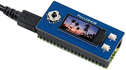 Módulo de exibição LCD de 0,96 polegadas para Raspberry Pi Pico, tela IPS 160 × 80 pixels 65K RGB Display Color