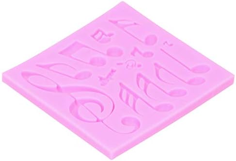 Bolo de molde de silicone, molde de silicone diy formas de símbolo para sabonete para o gesso de aromaterapia