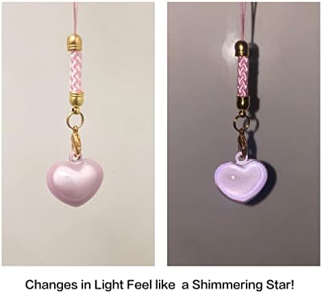 ShowkanBay Kawaii Charms Strap Water Sound Bell Phone Charm Anime Love Love Bell Telefone Pingente Pingente Telefone Charm de Bead Titular Chave -chave Bolsa Bolsa de Bolsa Decoração…