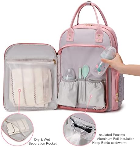 Homfu Backpack Backpack Mommy Hospital Baby Baby para meninos Meninas Mochilas Mãe Mã