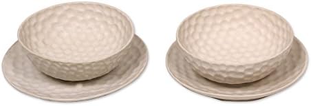 Novica Golfer Ceramic Bowls and Plates