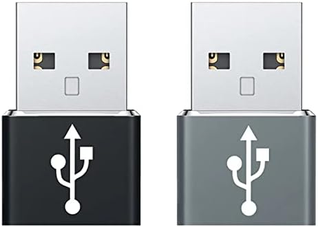 Usb-C fêmea para USB Adaptador rápido compatível com seu Samsung Galaxy M01 para Charger, Sync, dispositivos OTG como teclado, mouse, zip, gamepad, PD