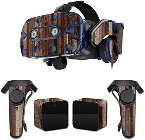 MightySkins Skin Compatível com o fone de ouvido HTC Vive Pro VR - Woody | Tampa protetora, durável