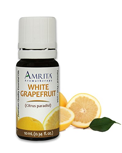 Óleo essencial para aromaterapia de aromaterapia amrita, citros paradisi puro não diluído, grau terapêutico,