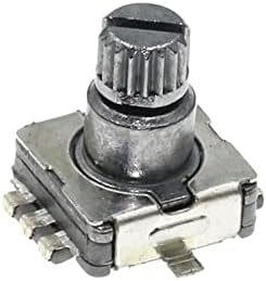 Basni 5pcs interruptor do codificador rotativo EC11 com interruptor push 5pin SMD Tipo de comprimento de alça de 10 mm de 10 mm