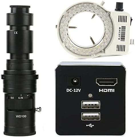 Acessórios para microscópio 5.0mp 1080p IMX335 Microscópio de vídeo 300x C-Mount Lens Labor