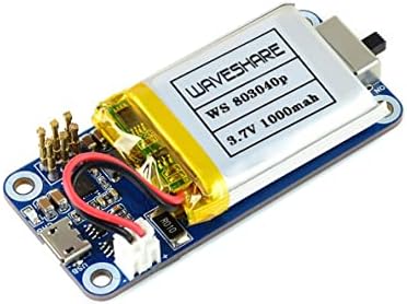 UPS HAT para placas zero de Raspberry Pi, fornece 5V ininterrupto de energia estável, com conector