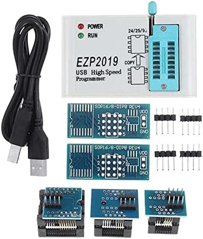 Connectores ezp2019 Suporte de programador USB SPI de alta velocidade 24 25 93 EEPROM 25 Flash
