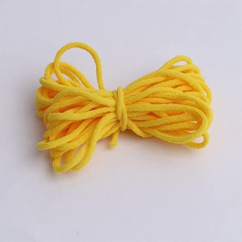 Irisgardenn 3mm de 3 mm colorido de poliéster elástico corda de borracha fita de corda de corda pendurada