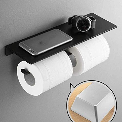 Suportes de papel de papel higiênico WSZJJ ， Suporte de papel de papel de celular preto ， Caixa