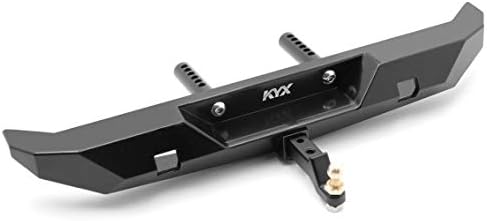 Rumper traseiro de ligas de ligas de corrida Kyx com Atualizações de peças Atualizações de peças Acessórios para 1/10 RC CRAWLER CAR SCX10 III AXI03007 SCX10.3