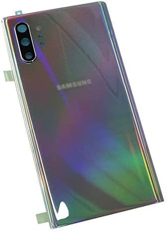 Substituição da porta da capa de vidro da capa de Gretyew com peças de lente da câmera para Samsung para Galaxy
