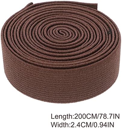 Bandas elásticas elásticas de Vicasky para costurar bandeira de costura de alasticidade de alta elasticidade para bandas de cintura Roupas e artesanato Bandas de costura Diy 8pcs