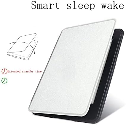 Caso para o Kindle 7th Generation Case com capa de protetor inteligente Auto/Sleep, impressão de letra de gradiente laranja, Kindle 2014/499