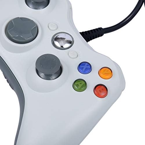 Controlador de bloco de jogo com fio USB para Xbox 360, Xbox 360 Slim, Windows PC - substituição USB Wired Gamepad