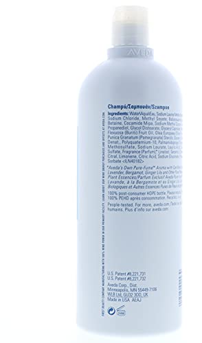 Shampoo hidratante de remédio seco de aveda, floral, 33,8 fl.oz