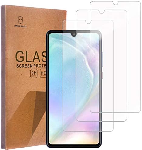 Mr.Shield [3-Pack] projetado para o protetor de tela Huawei [vidro temperado] [vidro Japão com dureza 9H]