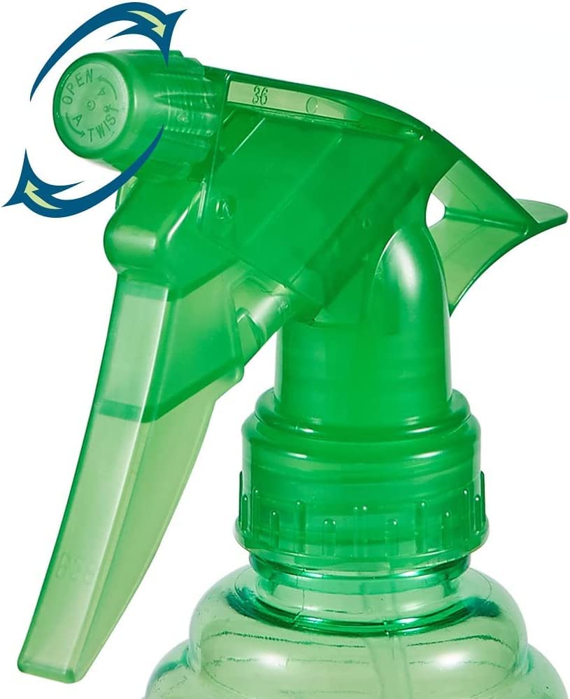 Garrafas de pulverização - 1 pacote - névoa/riacho, premium 16 oz de garrafas de spray vazias para soluções