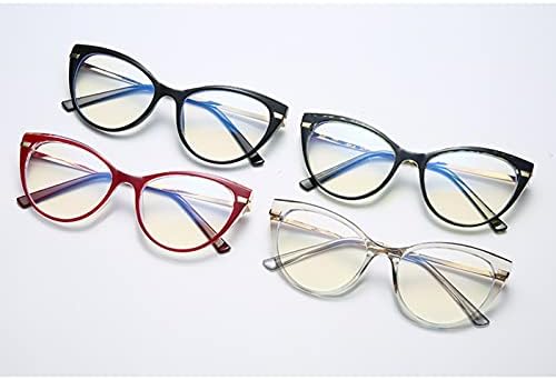 Ljczka azul de bloqueio de óculos de bloqueio de mulheres anti olho satrain computador olho de gato olho
