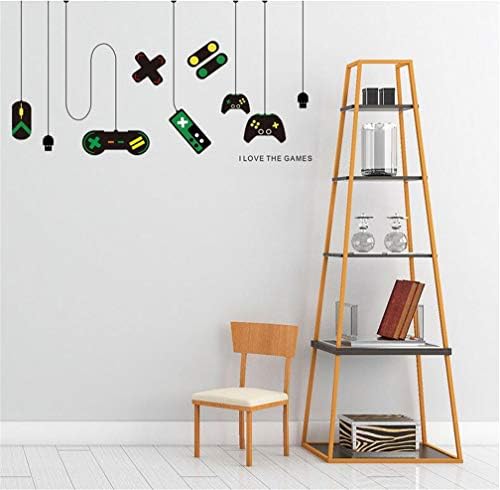Adesivos de parede de caça adesivos removíveis Decalques de parede do controlador de jogos meninos Decoração
