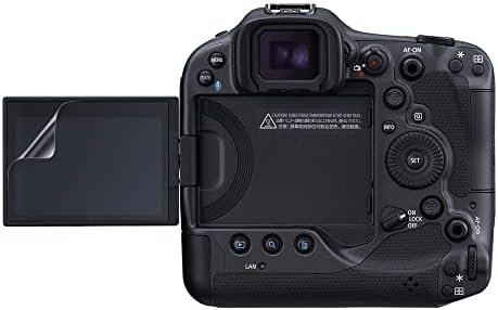 Celicious Vivid Invisible HD Glossy Screen Protector Compatível com Canon Eos R3 [pacote de 2]