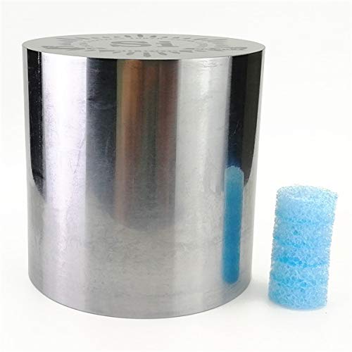 1 kg de torneamento fino do cilindro de silício cristalino mono dia.83 × 83mm 99,999% Tabela periódica gravada