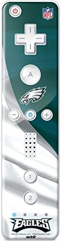 Skinit Decaling Gaming Skin Compatível com Wii Remote Controller - Oficialmente licenciado NFL Philadelphia Eagles Design