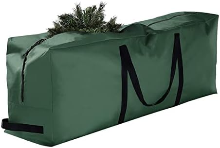 Saco de árvore de 48in/69in, bolsa de armazenamento de árvore de Natal Bolsa de armazenamento de Natal Caixa de árvore de Natal Bolsa de Armazenamento de Armazenamento de Armário de Natal Material impermeável