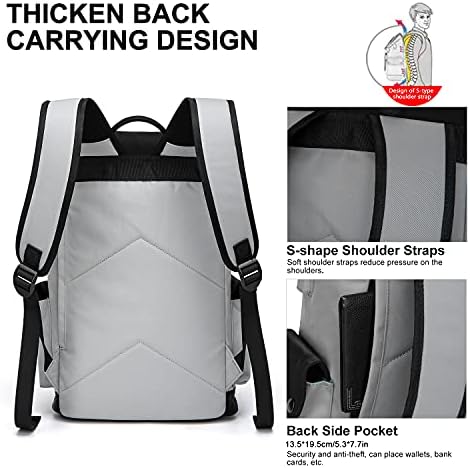 Windtook Travel Laptop Mackpack for Men Casual Daypack com USB Charging Port School College Computer Book Bag