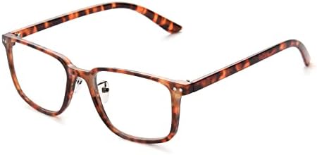 Foster estilos de concessão para y.o.u. Óculos de bloqueio de luz azul de San Fran, tartaruga, largura da lente:
