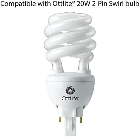 Substituição de LED do tipo de potência ocular para Ottlite 20W 2 pinos Bulbo B84J35, SB20-M ou
