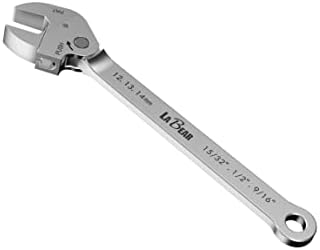 Labarear M Spanner de auto-ajuste com função de catraca, chave de ajuste automático de vários tamanho, chave de chave ajustável, chave rápida 12,13,14mm & 15/32 , 1/2, 9/16