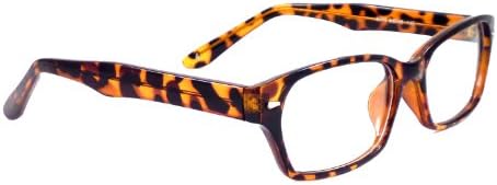 Estilo de designer vintage quadro de lentes transparente de óculos rx tartaruga