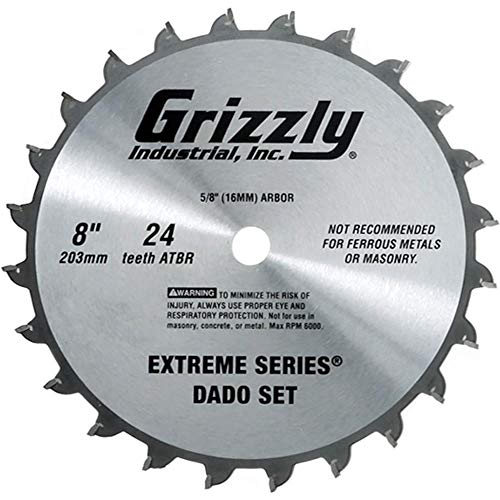 Grizzly Industrial T26696 - Conjunto de Dado Grizzly Extreme Série 8
