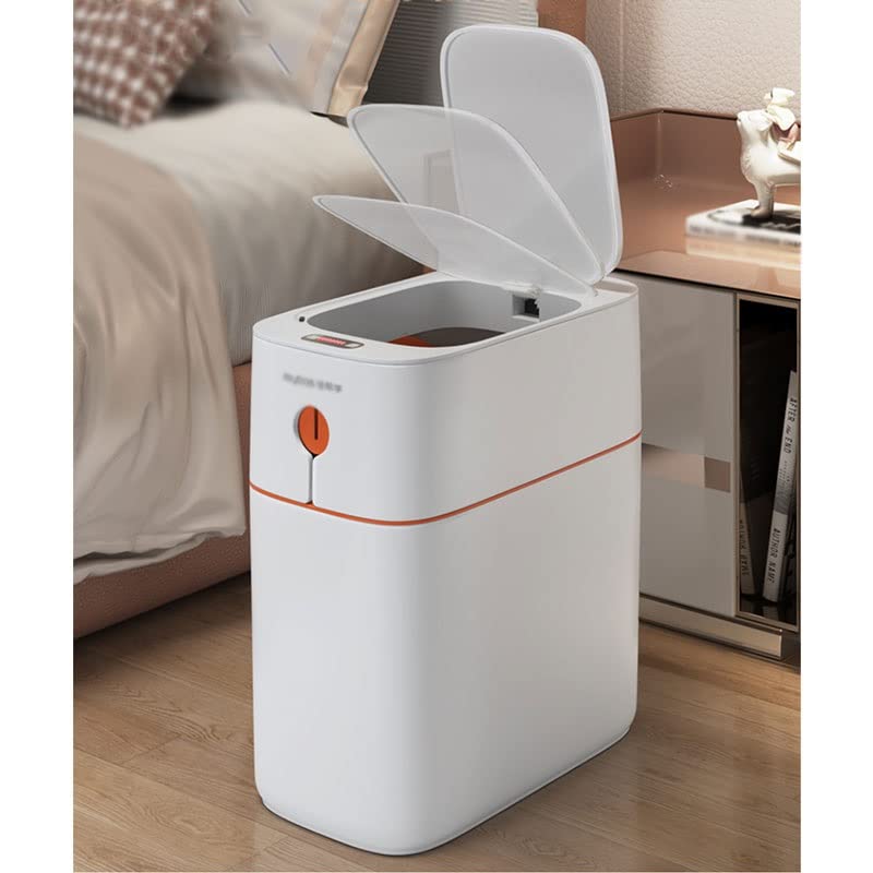 UXZDX Lixo eletrônico automático pode embalagem automática 13L banheiro doméstico banheiro desperdício